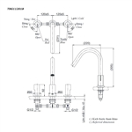 Vòi Xả Bồn Gắn Bệ Đá ToTo TBG11201B