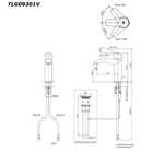 Vòi Chậu ToTo TLG09301V Nóng Lạnh