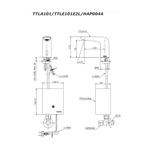 Vòi Tự Động ToTo TTLA101/TTLE101B2L/TVLF405