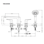 Vòi Xả Bồn Gắn Bệ Đá ToTo TBG03202B