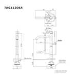 Vòi Xả Bồn Đặt Sàn ToTo TBG11306A/TBN01105B