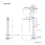 Vòi Xả Bồn Đặt Sàn ToTo TBG07306A/TBN01105B