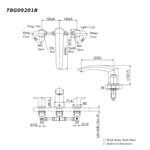 Vòi Xả Bồn Gắn Bệ Đá ToTo TBG09201B