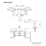 Vòi Xả Bồn Gắn Bệ Đá ToTo TBG10201B