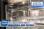 Lò Vi Sóng Âm Tủ Malloca MW 927BG (Kính Đen)