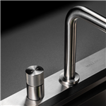 Vòi rửa chén nóng lạnh Malloca LuxSteel K068-PO / Inox 304 Vòi rửa chén nóng lạnh Malloca LuxSteel K068-PO / Inox 304