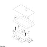 Máy hút mùi âm tủ Malloca MH 750BI/ Màu đen/ Dạng Hidden