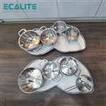 Mâm xoay góc hình lá, mở phải T-Leaf Ecalite EL-NST900R