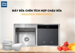 Máy Rửa Chén Tích Hợp Chậu Rửa Malloca WQP6-890F4