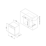 Máy Rửa Chén Bán Âm Malloca MDW14-S08SI