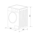 Máy giặt quần áo Malloca MWM-T1510BL