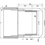 Phụ Kiện Bàn Mở Rộng Hafele 505.73.945