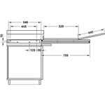 Phụ Kiện Bàn Mở Rộng Hafele 505.73.945