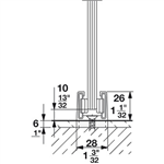 Bộ Các Thành Phần Hawa Junior 160/GP Hafele 941.60.005