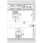 Bộ Các Thành Phần Hawa Junior 160/GP Hafele 941.60.005