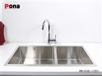 Bồn Rửa Chén 2 Hố INOX304 Pona PNI1-8745