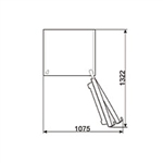 Tủ Lạnh Độc Lập Hafele FD70FN1HX 535.14.593