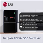 Tủ lạnh LG Inverter 635 lít Side By Side GR-D257WB