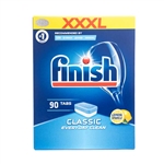 Viên Rửa Chén Finish Classic hương chanh hộp 90 viên