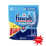 Viên rửa chén Power All in One Finish túi 30 viên hương chanh