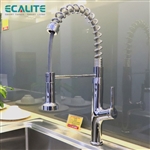 Vòi rửa chén nóng lạnh Pull-out Ecalite EF-K541C