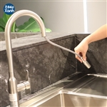 Vòi Rửa Chén Malloca K046-SS / Vòi nóng lạnh, Inox