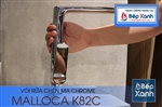 Vòi rửa chén nóng lạnh Malloca K82C / Đồng thau mạ chrome