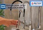 Vòi rửa chén nóng lạnh Malloca K94C / Đồng thau mạ chrome, có dây rút