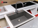 Chậu Rửa Chén 1 Hố Bằng Đá Granite Pona WAZ1