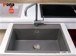 Chậu Rửa Chén 1 Hố Bằng Đá Granite Pona WAZ1