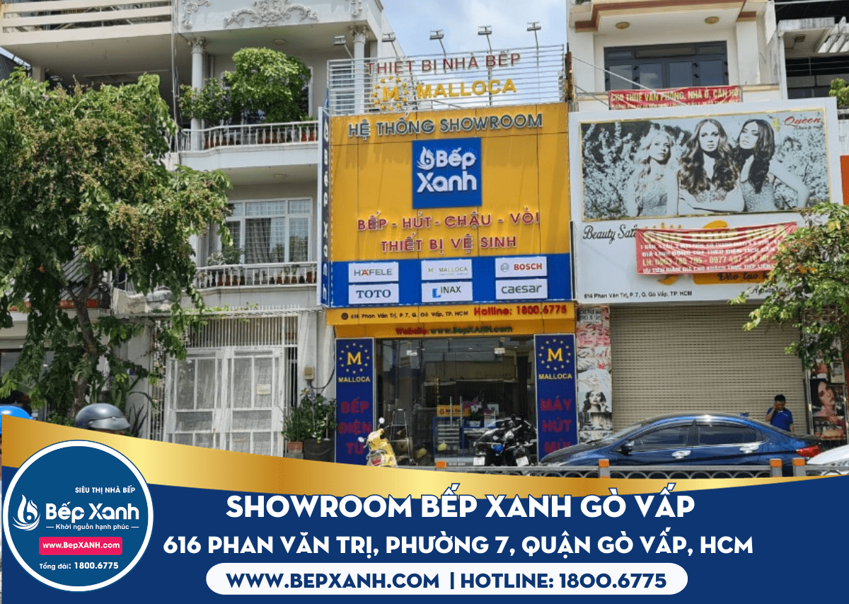 showroom bếp xanh gò vấp