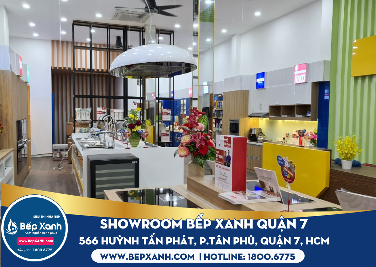 showroom bếp xanh quận 7