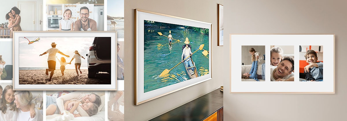 Có nhiều phương thức để bạn biến chiếc tivi The Frame thành tác phẩm nghệ thuật tại nhà