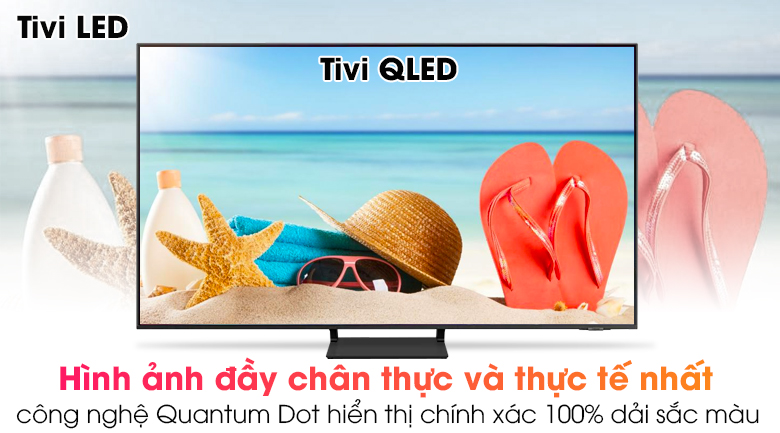 Smart Tivi QLED 4K 65 inch Samsung QA65Q65A - Quantum Dot