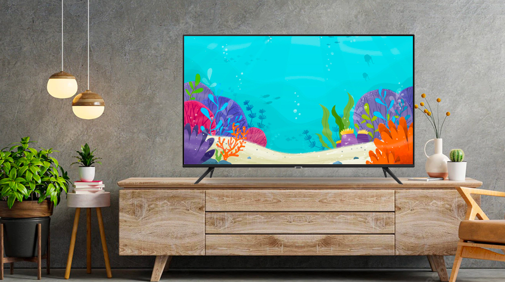 Smart Tivi Samsung 4K 50 inch UA50AU7002 - Thiết kế