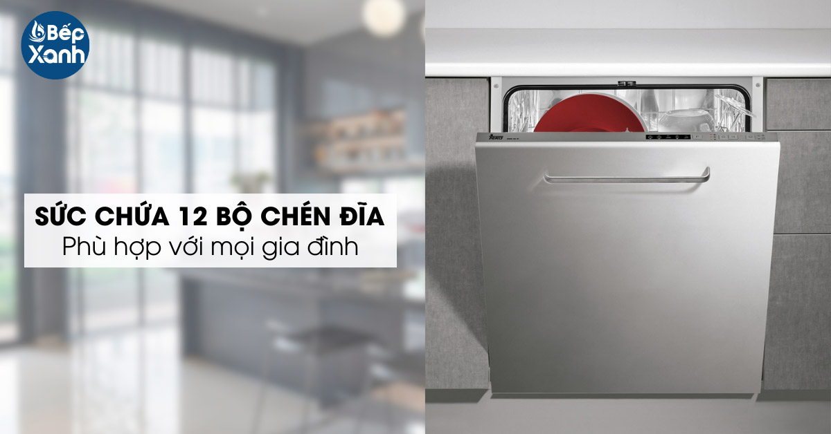 Sức chứa 12 bộ chén đĩa