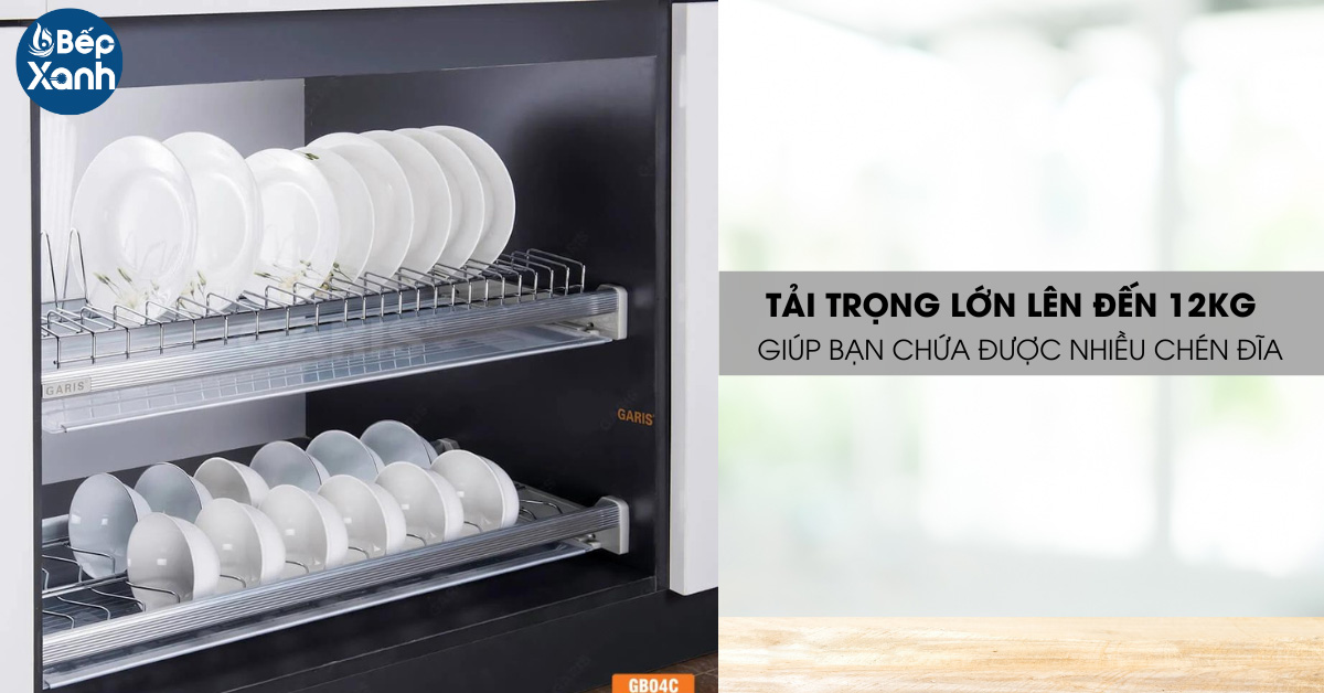 Tải trọng lên đến 12kg