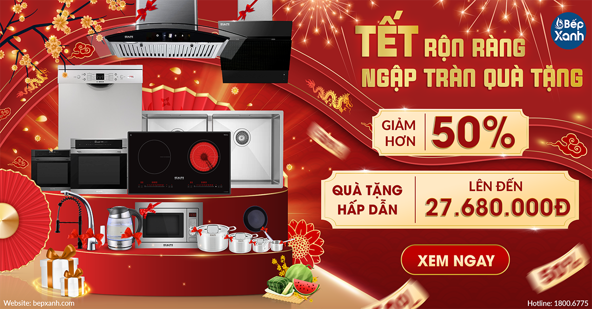 Tết Rộn Ràng - Ngập Tràn Quà Tặng: Giảm hơn 50%, Quà tặng tới 27.680.000đ