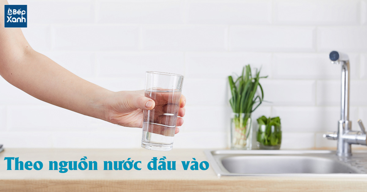 Theo nguồn nước đầu vào 