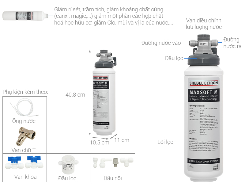 Thiết bị làm mềm nước Stiebel Eltron MAXSOFT M