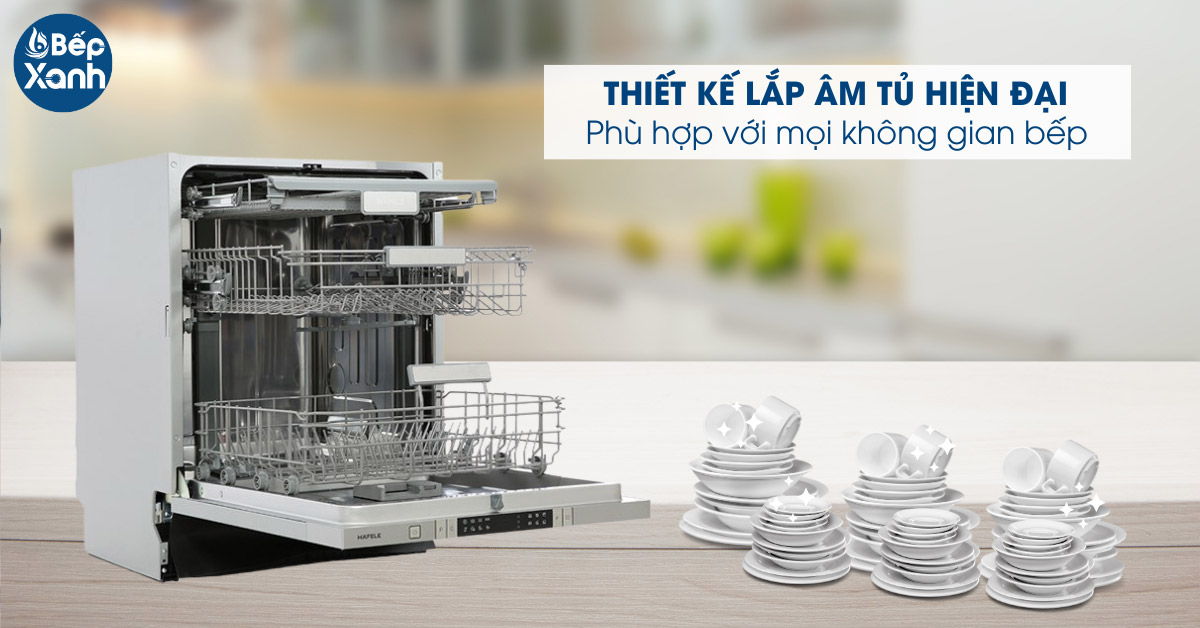 Thiết kế lắp âm tủ hiện đại