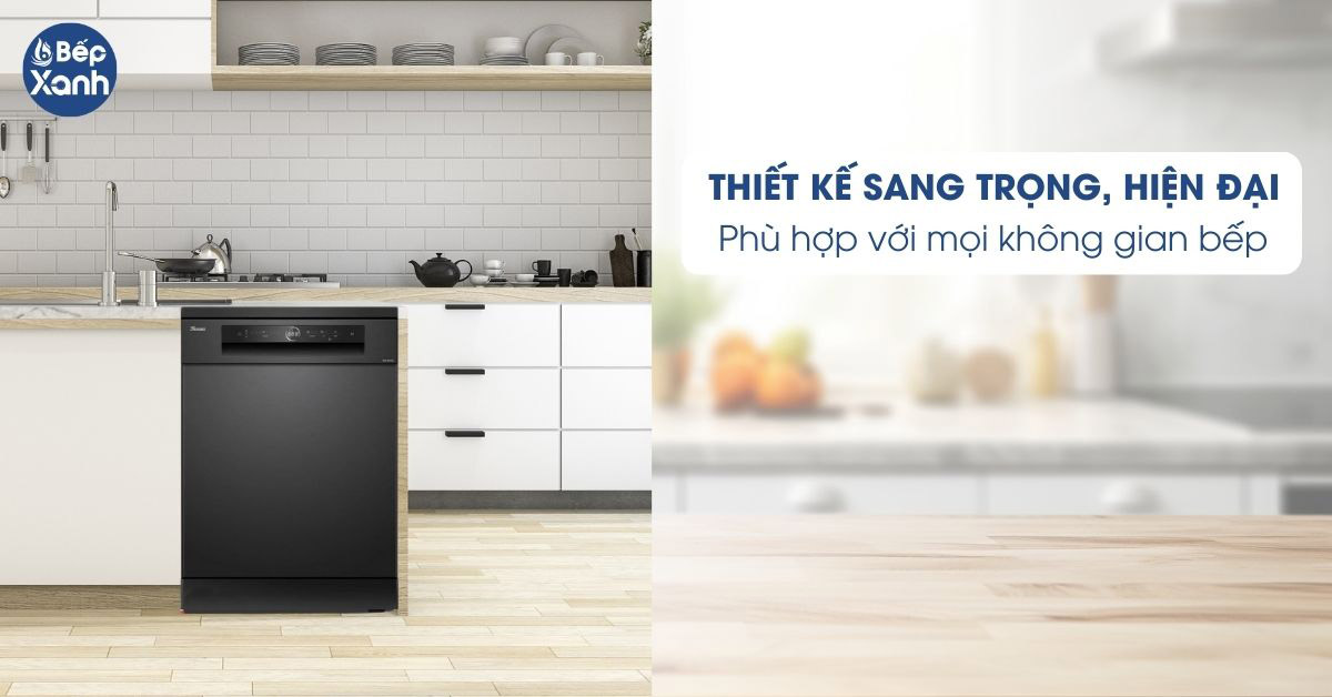 Thiết kế hiện đại phù hợp với mọi gian bếp