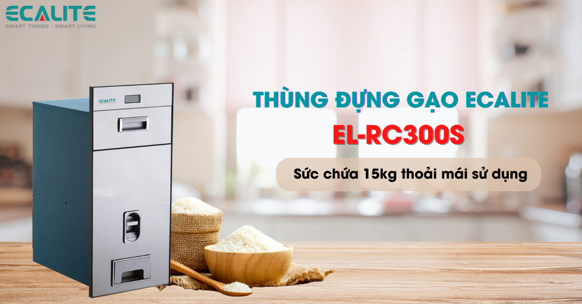 Thùng đựng gạo điện tử EL-RC300S