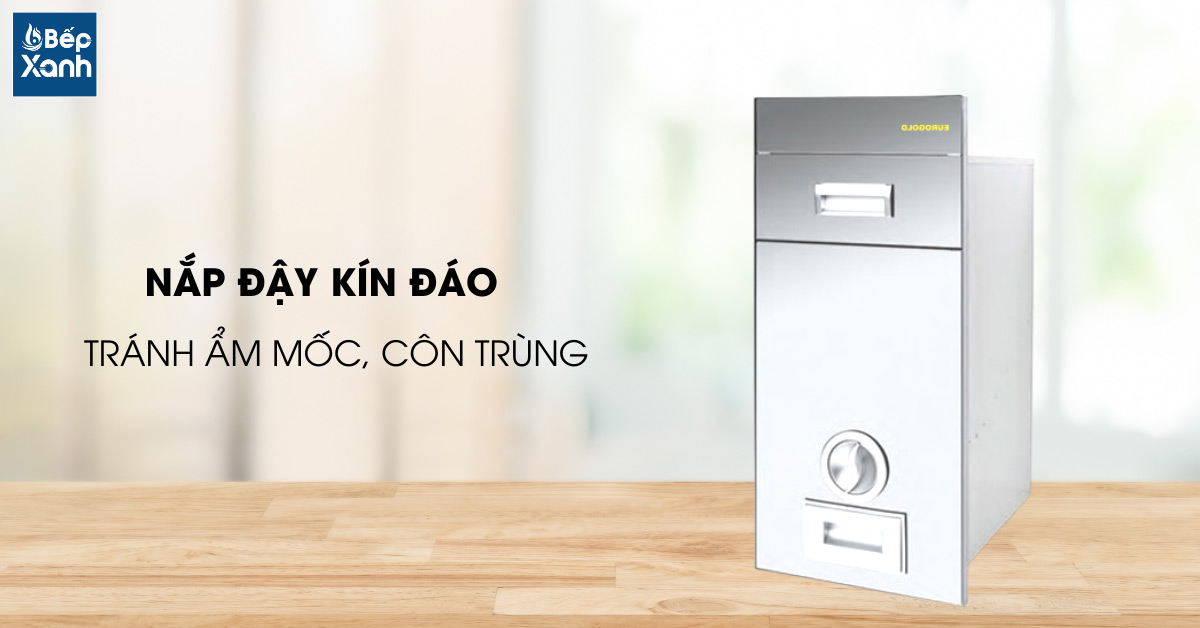 Nắp đậy kín bảo quản gạo an toàn