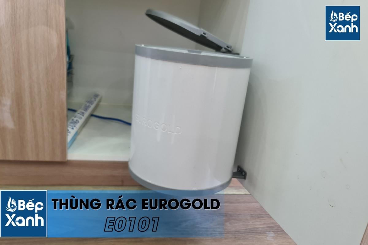 Lắp đặt thùng rác E0101 nhanh chóng