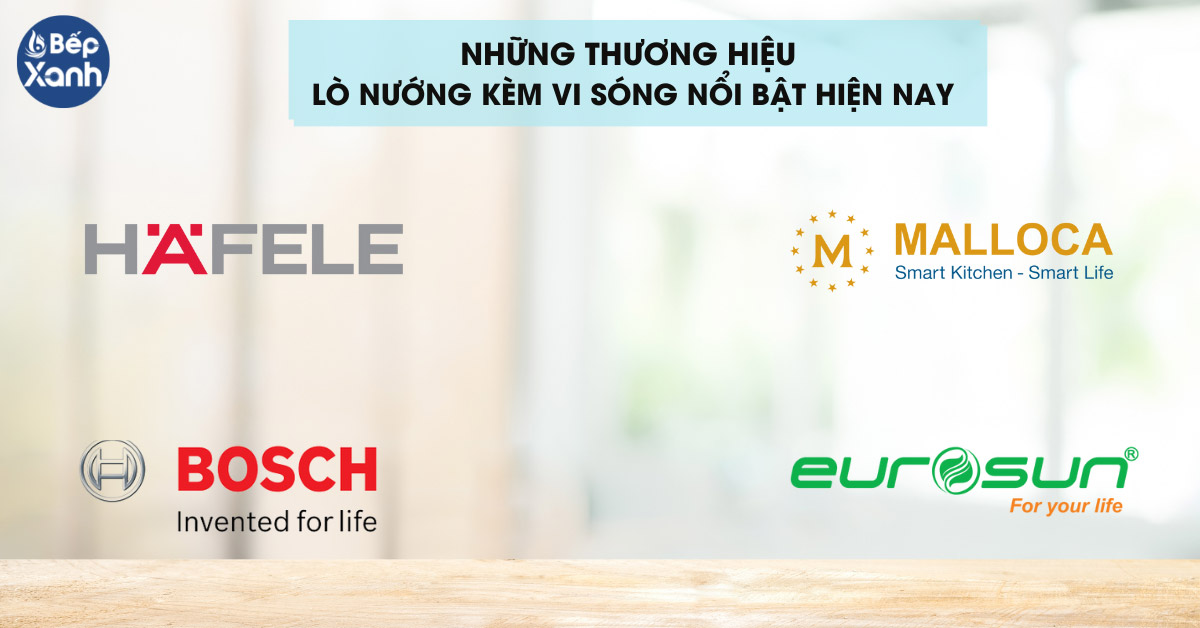 Thương hiệu nổi bật của lò nướng kết hợp vi sóng