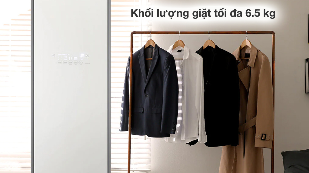 Tủ chăm sóc quần áo thông minh LG S5BOC - Khối lượng giặt - Chương trình giặt Tủ chăm sóc quần áo thông minh LG S5BOC - Khối lượng giặt - Chương trình giặt