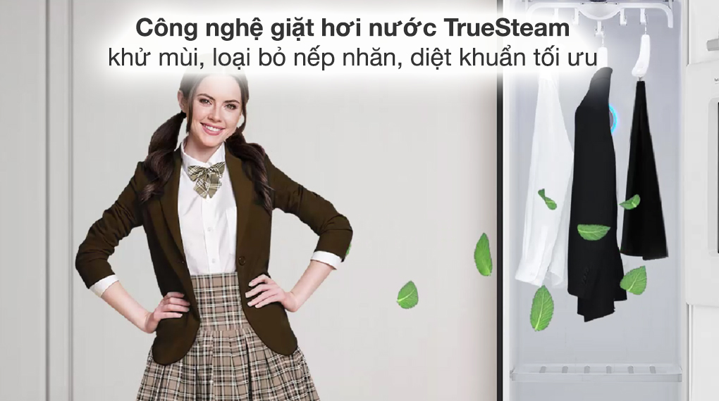 Tủ chăm sóc quần áo thông minh LG S5BOC - Công nghệ giặt đặc biệt Tủ chăm sóc quần áo thông minh LG S5BOC - Công nghệ giặt đặc biệt