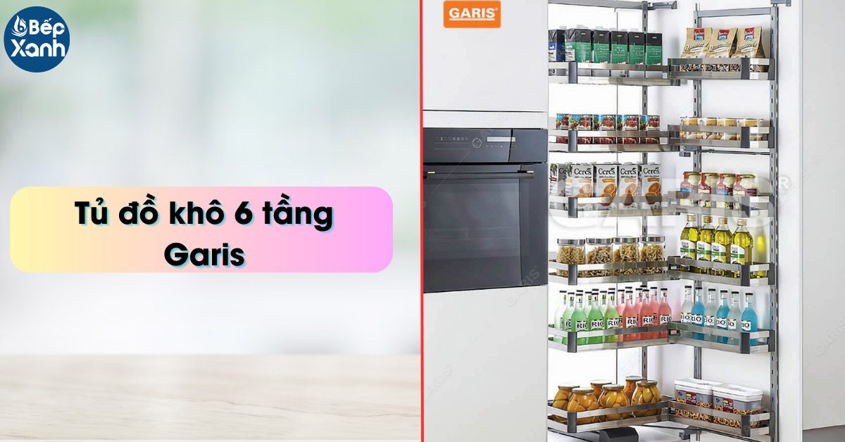 Tủ đồ khô 6 tầng Garis