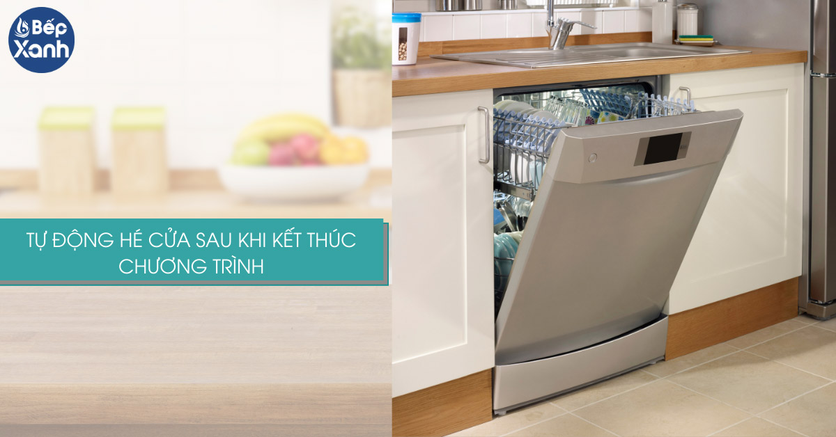 Máy rửa bát độc lập Ecalite tự động hé cửa